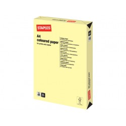 Papier SPLS A4 80g kanarie geel/pak 500v