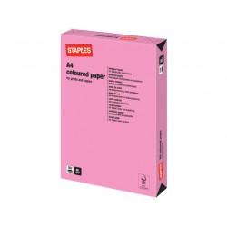 Papier SPLS A4 80g roze/pak 500v