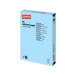 Papier SPLS A4 80g middelblauw/pak 500v