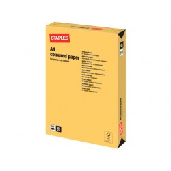 Papier SPLS A4 80g diepgeel/pak 500v