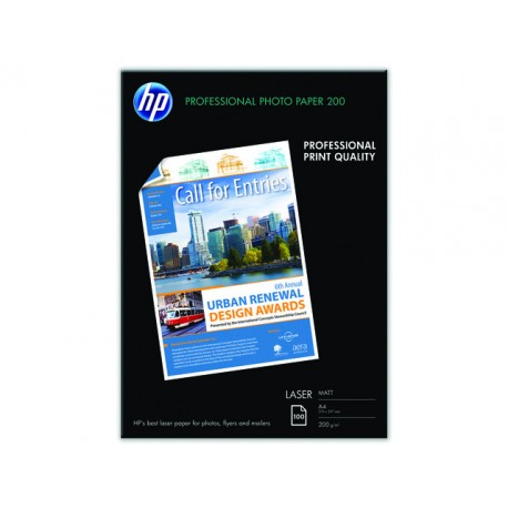 Fotopapier HP A4 200g mat/pak 100