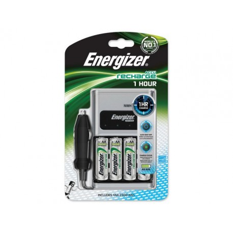 Batterijlader Energizer 1 uur+4xAA