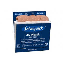Pleister Salvequick waterproof/ds 6x45