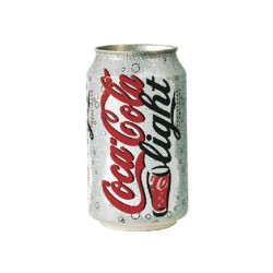 Frisdrank Coca-Cola lgt 0,33L blik/pk 24