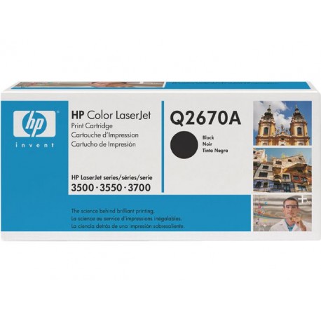 Toner HP Q2670A 6K zwart