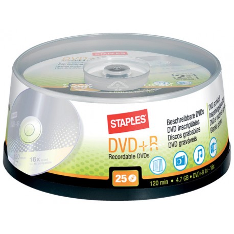 DVD+R SPLS 16x cakebox / doos 25