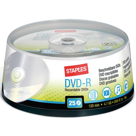 DVD-R SPLS 16x cakebox / doos 25