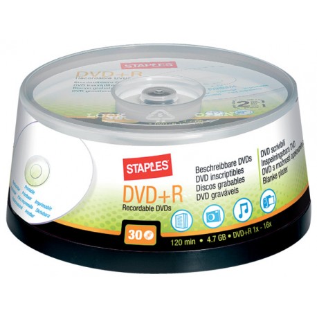 DVD+R SPLS 4.7Gb Printable/pak 30