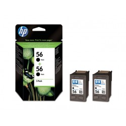 Inkjet HP C9502AE Nr. 56 zwart / pak 2