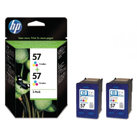 Inkjet HP C9503AE Nr. 57 kleur / pak 2