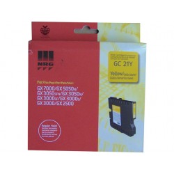 Gelcartridge Ricoh GC-21Y GX3000 geel