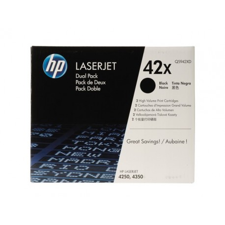 Toner HP Q5942XD 2x20K/Doos 2