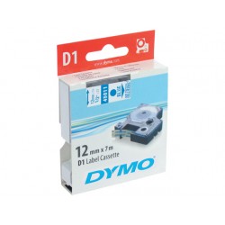 Tape Dymo 45011 12mm blauw/transparant