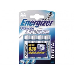 Batterij Energizer Ultimate Lith AA/BS4