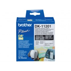 Etiket P-Touch 90x29mm adres/rol 400