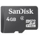 Geheugenkaart Sandisk MicroSD 4GB