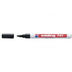 Lakmarker edding 751 1-2 mm zwart/ds 10