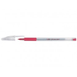 Balpen BIC Cristal Grip M rood/doos 20