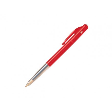 Balpen BIC M10 M rood/blister 10