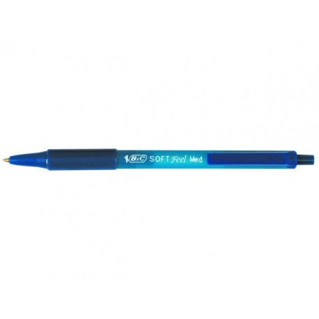 Balpen BIC Soft Feel Clic Grip M bl/ds12