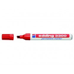 Permanent marker edding 3300 rood/doos10