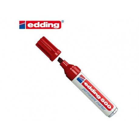 Permanent marker edding 500 2-7mm rd/d10