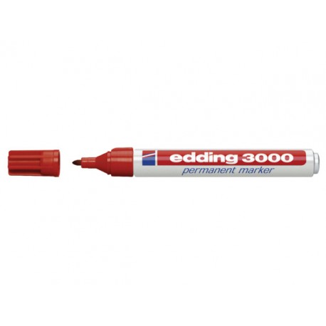 Permanentmarker edding 3000 1,5-3 rd/d10