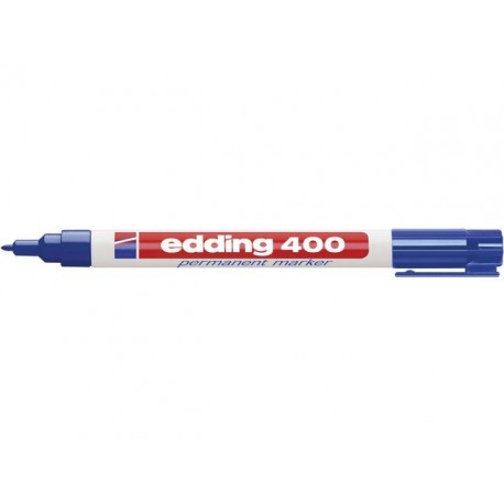 Permanent marker edding 400 1mm bl/ds 10