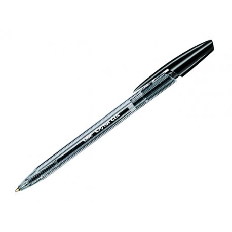 Balpen BIC Cristal Clic M zwart/doos 20