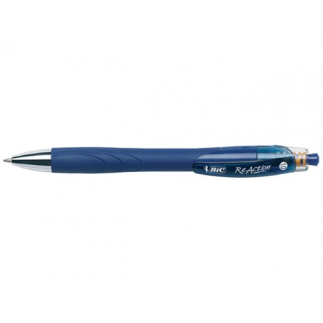 Balpen BIC ReAction M blauw/doos 12