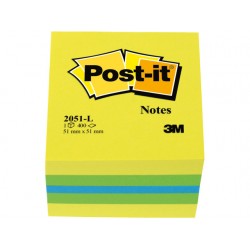 Notitieblok Post-It 51x51 citroen/bl400v