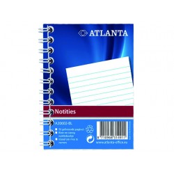 Registerboek Atlanta 105x 74 50bl blauw
