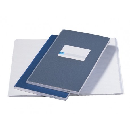 Registerboek Atlanta 105x165 blauw/pk 5