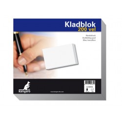 Kladblok Kangaro 230x198 blanco/pk 5