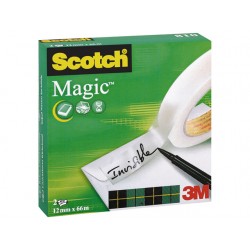 Plakband magic Scotch 810 12mmx66m