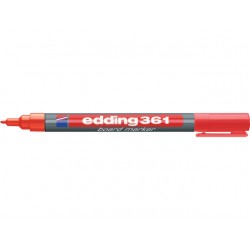 Whiteboard marker edding 361 1mm rd/ds10
