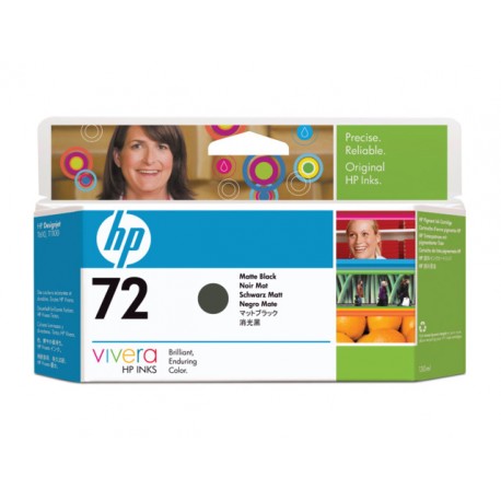 Inkjet HP C9403A Nr. 72 mat zwart