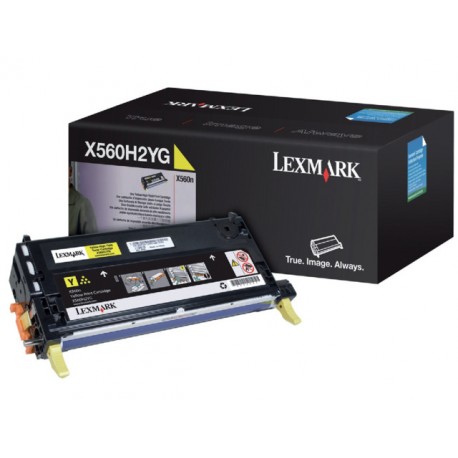 Toner Lexmark X560 10K geel