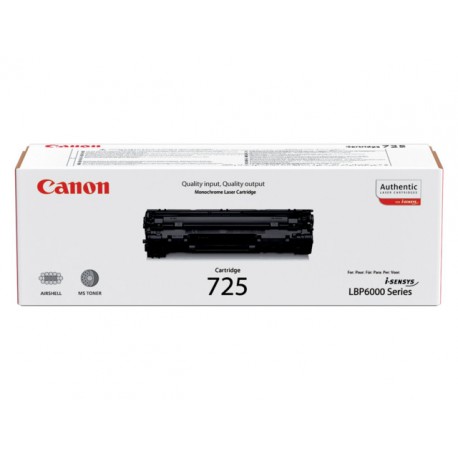 Toner Canon CRG-725 1.6K zwart