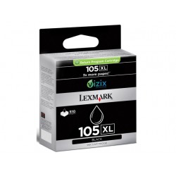 Inkjet Lexmark 105XL HC 510P zwart