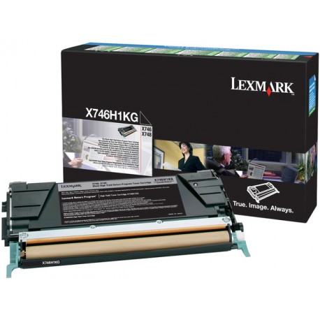 Toner Lexmark X746/X748 zwart 12K