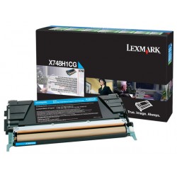Toner Lexmark X746/X748 10K cyan