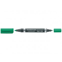 Marker Staedtler LC348 duopunt gr/pk10