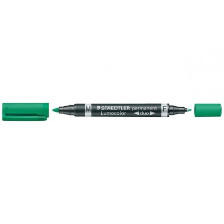 Marker Staedtler LC348 duopunt gr/pk10