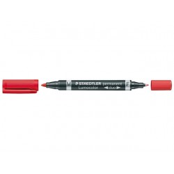 Marker Staedtler LC348 duopunt rd/pk10