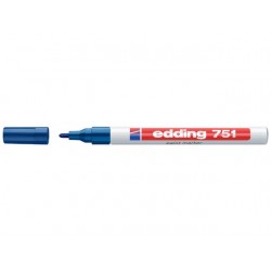 Lakmarker edding 751 1-2 mm blauw/ds 10