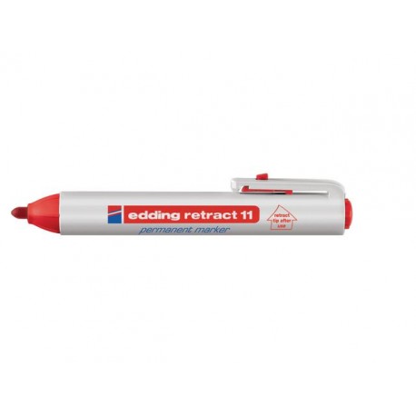 Permanent marker edding 11 RT rood/ds 10