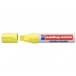 Krijtmarker edding 4090 4-15 neongeel/d5