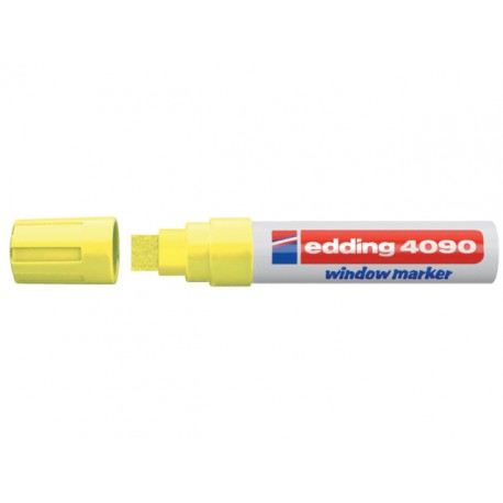 Krijtmarker edding 4090 4-15 neongeel/d5