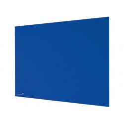 Glasbord Legamaster 90x120cm blauw